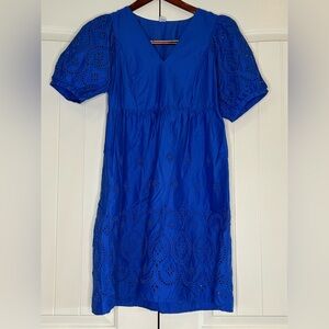 Old Navy royal blue mini dress size medium